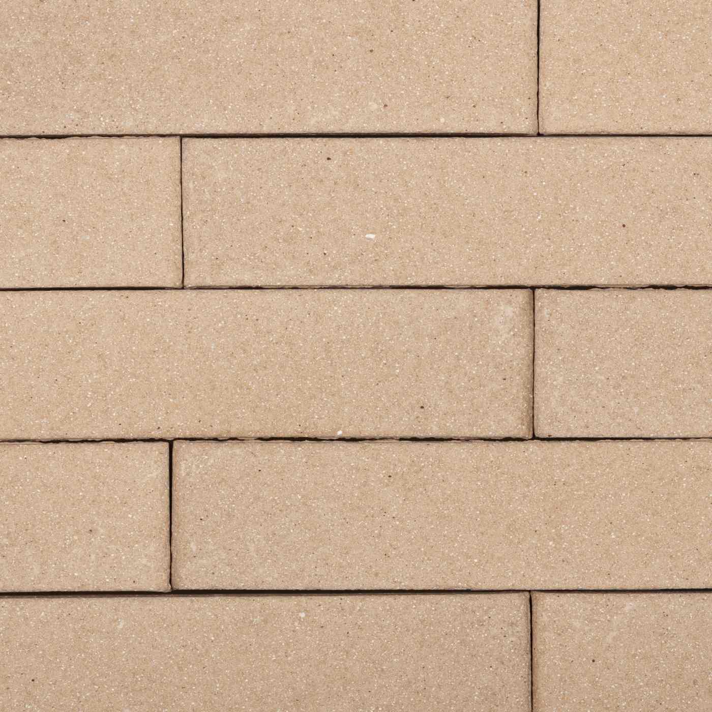 Briques de façade classiques maçonnées sablées couleur beige