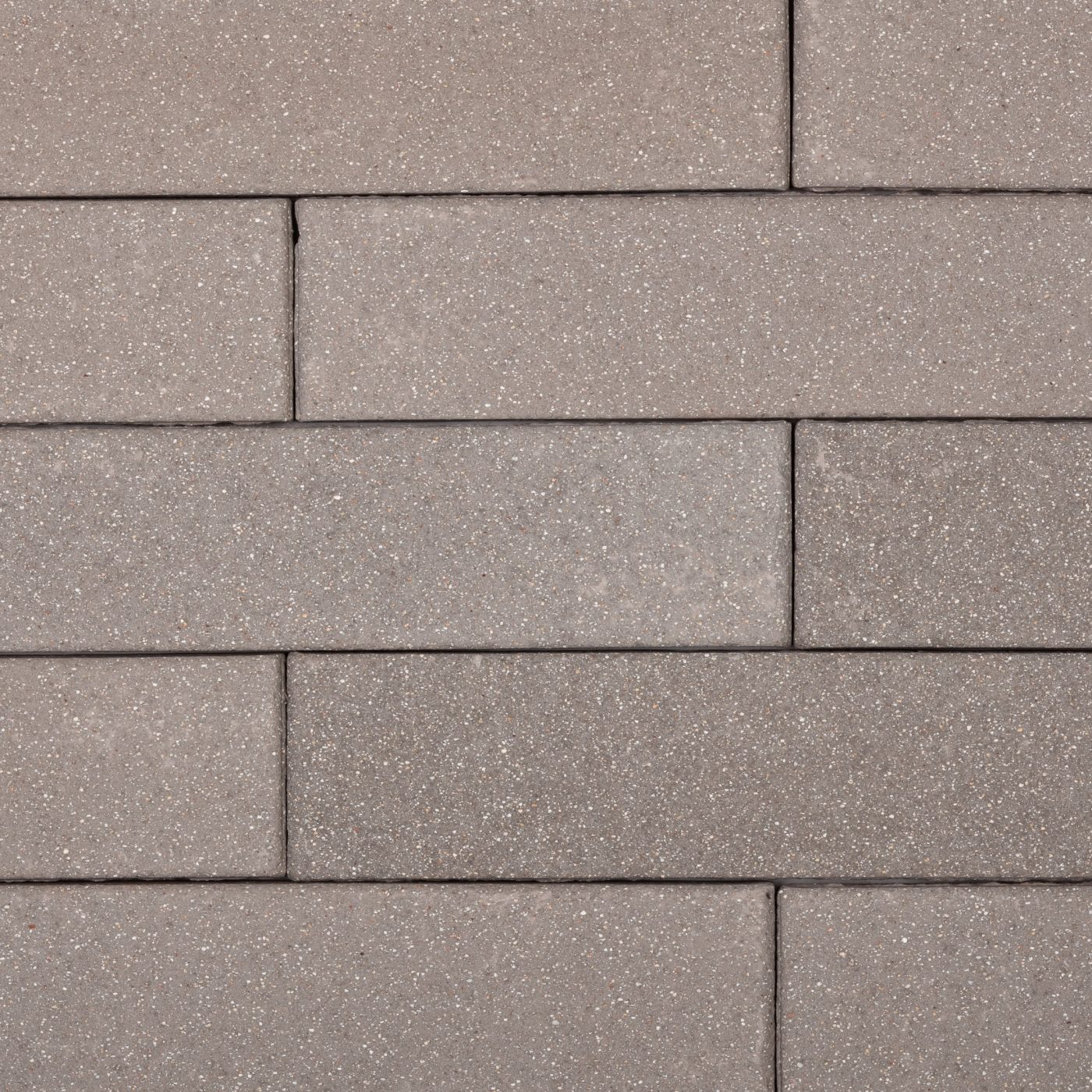 Briques de façade classiques maçonnées sablées couleur gris foncé