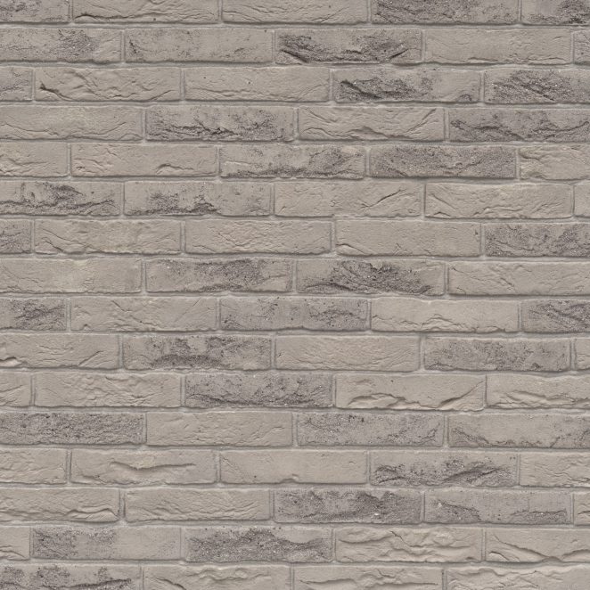 Packshot of a panel with Agora Agaatgrijs facing bricks