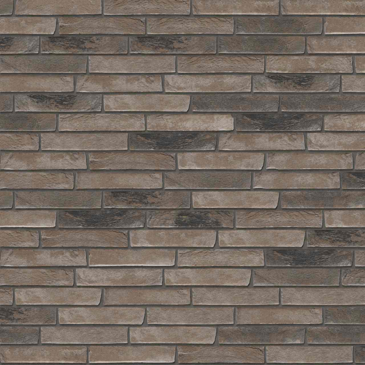 Packshot of Terca Pagus Grijs-Zwart facing bricks