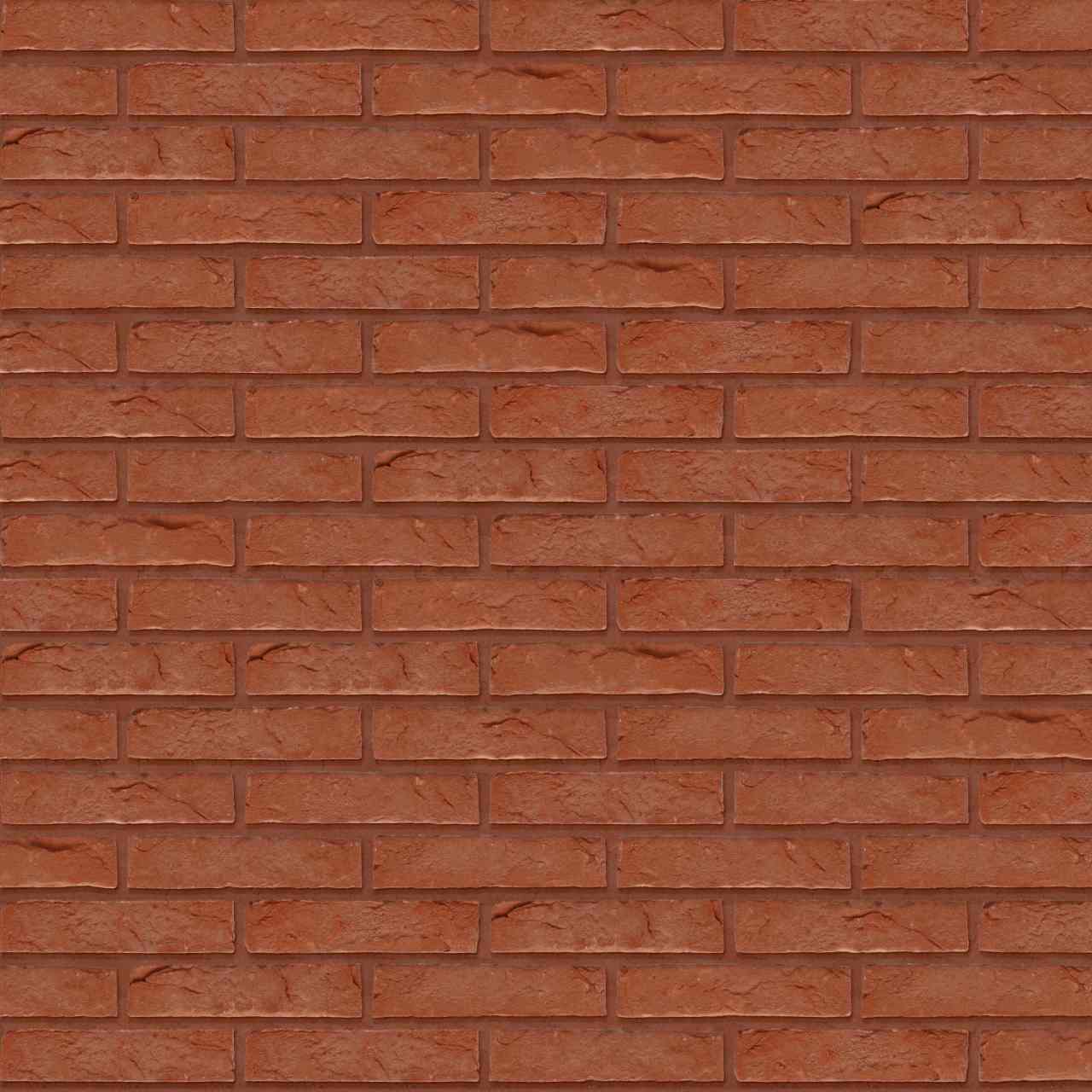 Packshot of a texture with Basia Spaans Rood facing bricks