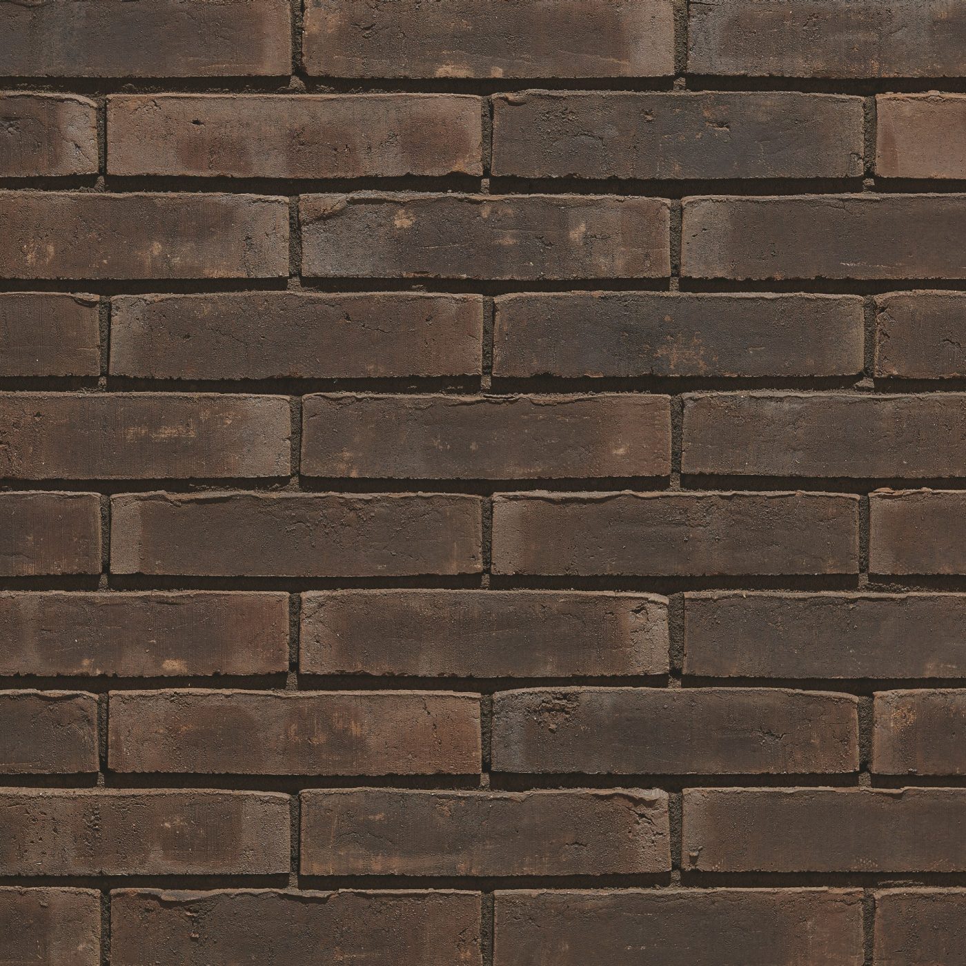 Aquaral Mink Bruin facing bricks in a running bond with thinbed mortar