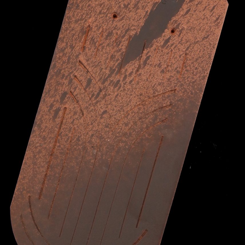 Photo de produit tuile plate 18x38  Patiné antique