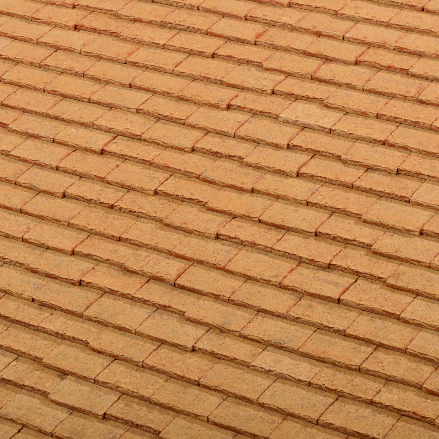 Tuile Plate Monuments Historiques ocre paille