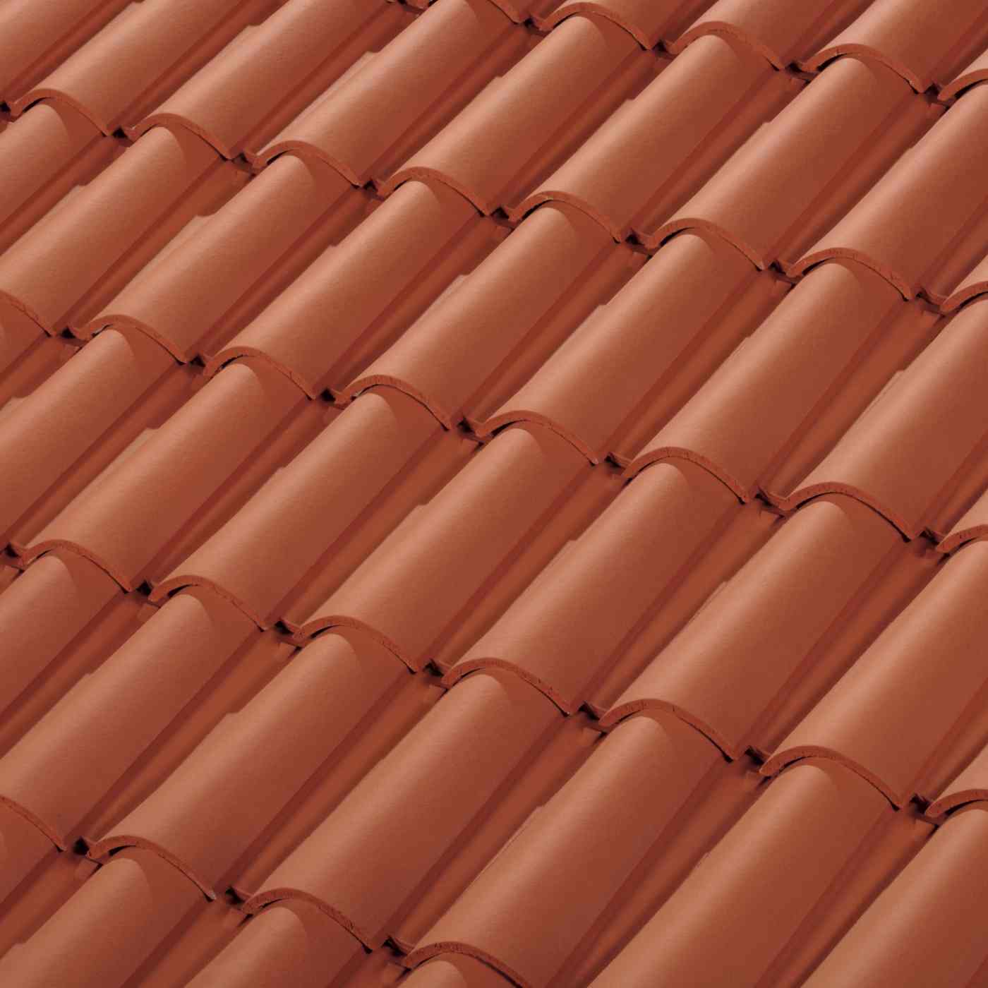 Tuile Grand Moule fortement Galbée Horizon 12 rouge naturel
