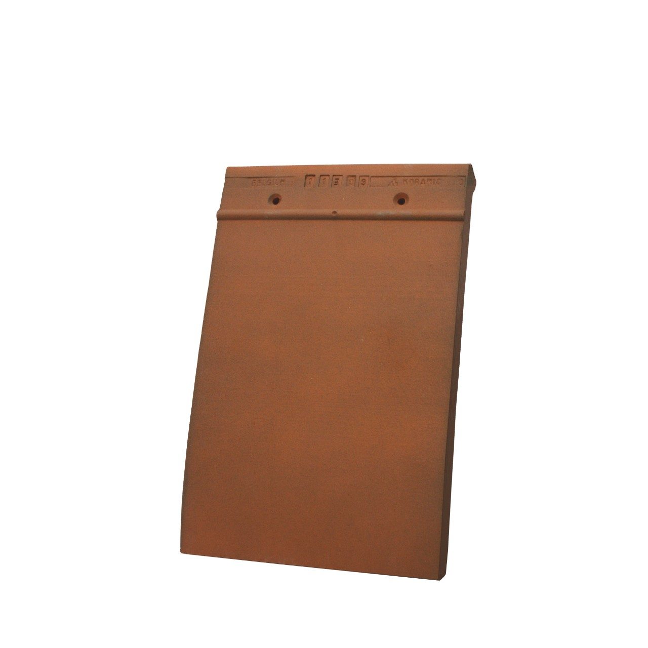 Single product shot of a Tegelpan 301 Toscana roof tile