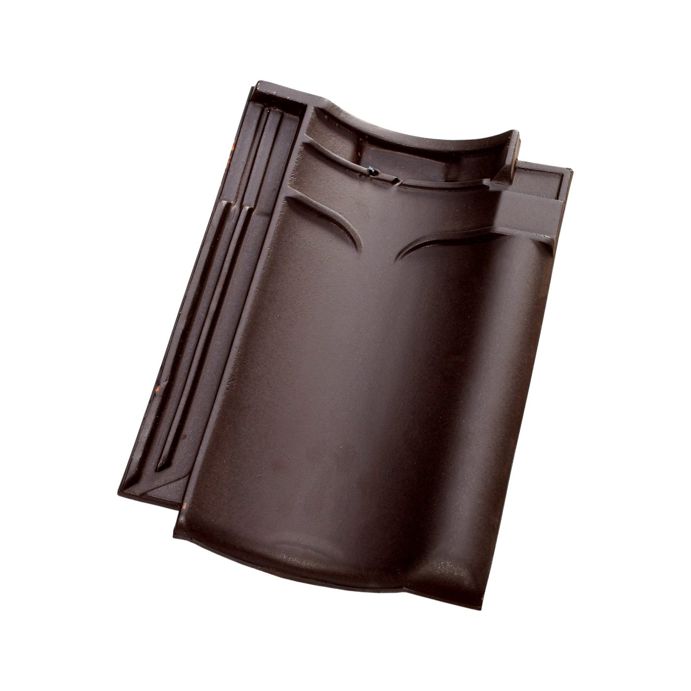 Productshot of the VHV Zwartbruin Engobe Roof Tile