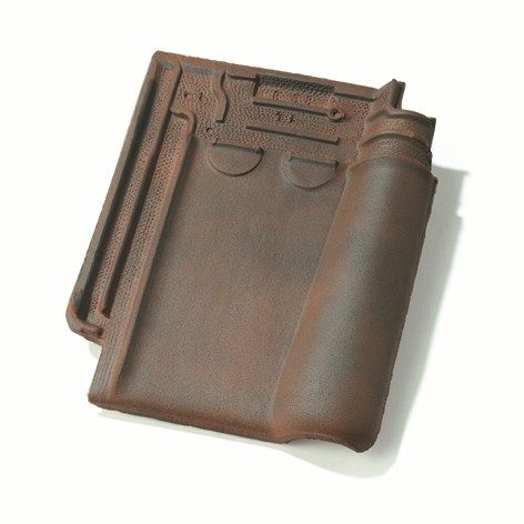 Single product shot of a Stormpan 993 Rustiek roof tile