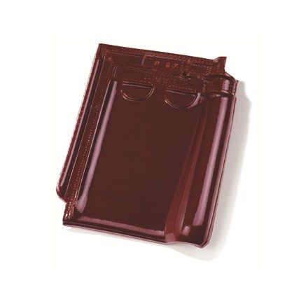 Koramic Aucune Monde Tuile Tempete 44 lie-de-vin emaille brillant Tuile Tempete 44 lie-de-vin emaille brillant